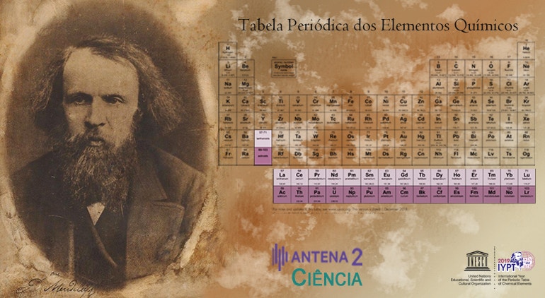 Imagem de Nos 150 anos da Tabela Periódica | 4 e 11 Fevereiro