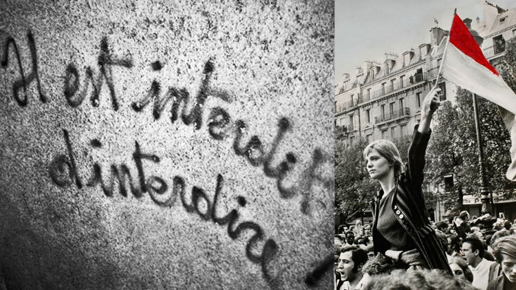 Imagem de “É Proibido Proibir!” No aniversário de Maio de ´68 | 1 a 31 Maio | 9h50 | 19h00