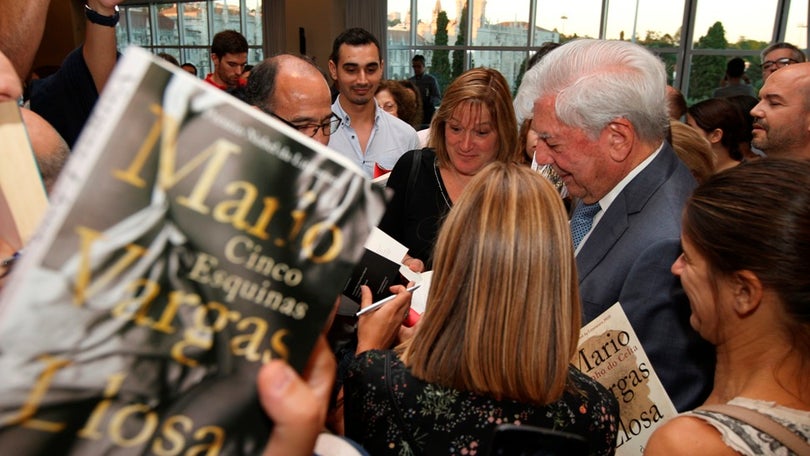 Imagem de Mario Vargas Llosa | 8 Outubro  | 15 Outubro 16h00