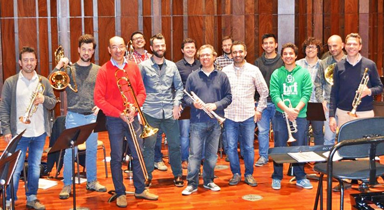 Imagem de Portuguese Brass com Mário Laginha | 20 Abril | 21h00