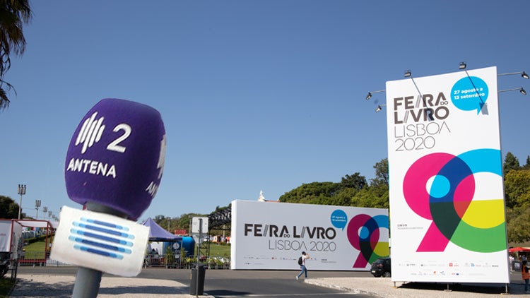 A Antena 2 na Feira do Livro 2020