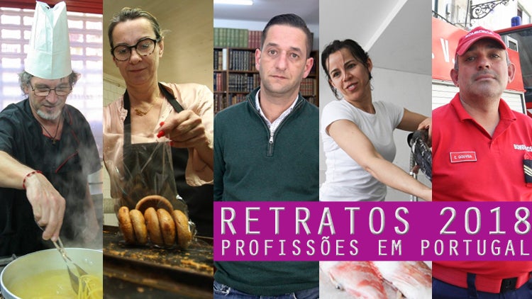 Retratos 2018 | Profissões em Portugal