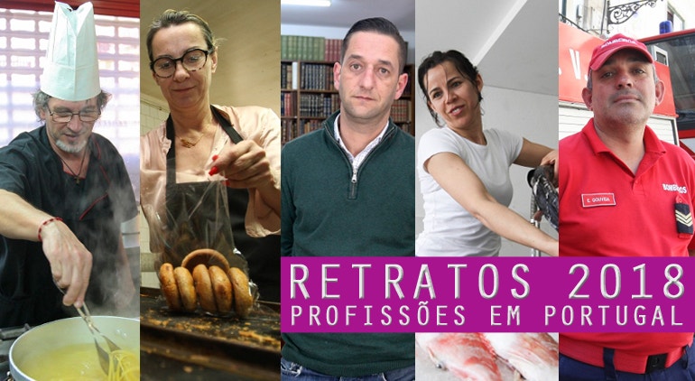 Retratos 2018 | Profissões em Portugal