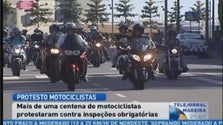 Imagem de Muitos motociclistas manifestaram-se no Funchal contra a forma como as inspeções obrigatórias estão a ser impostas (Vídeo)