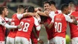 Braga sobe à liderança do grupo na Liga Europa