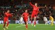 Imagem de Jogadoras não esconderam o orgulho pela vitória de Portugal (vídeo)