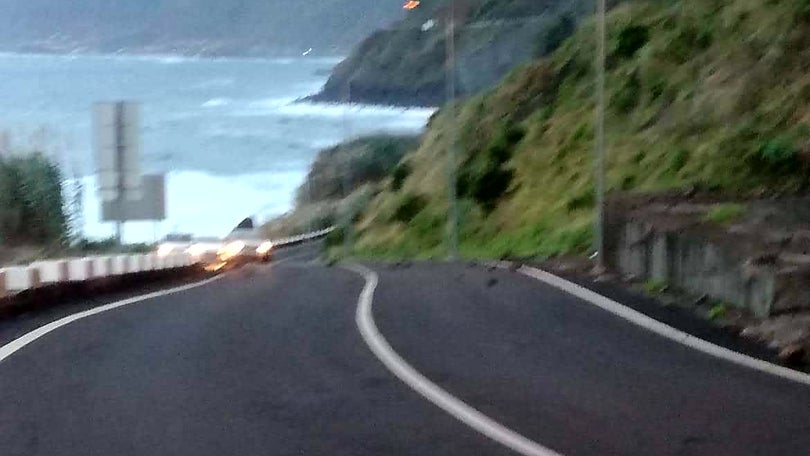 Várias estradas condicionadas ou encerradas na Madeira