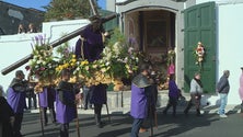 Imagem de O Senhor dos Passos voltou a percorrer as artérias da Ribeira Grande (Vídeo)