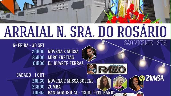 Imagem de São Vicente recebe Arraial do Rosário