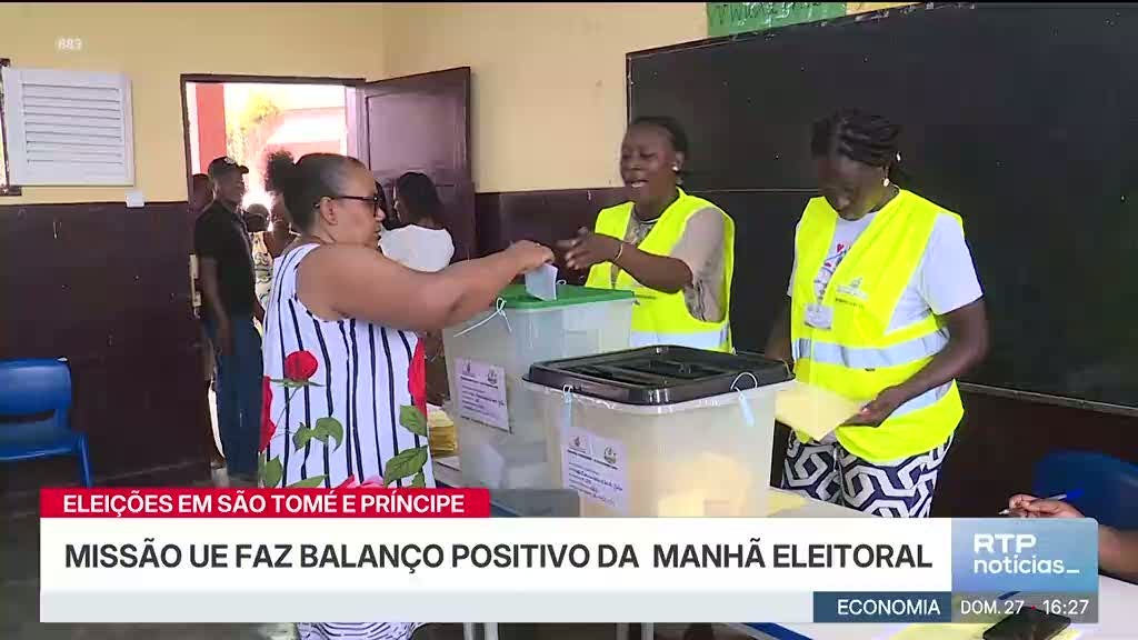 São Tomé e Príncipe vai a eleições