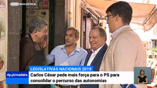Imagem de Carlos César pede mais força para o PS