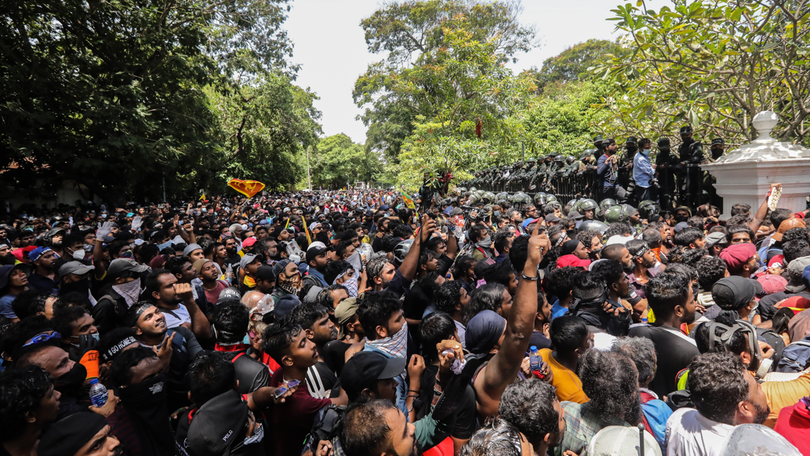 Imagem de Sri Lanka: Presidente envia renúncia ao cargo por e-mail