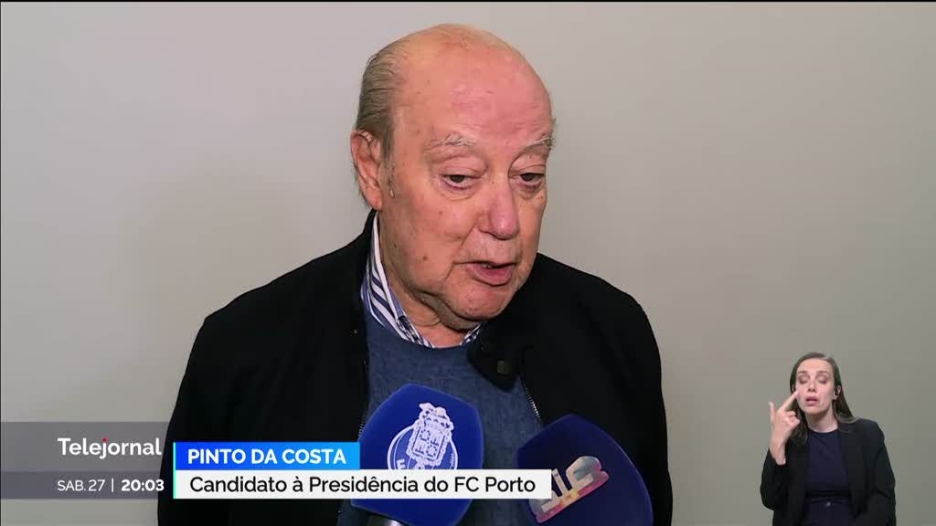 Eleições FC Porto. Pinto da Costa confiante numa vitória