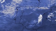 Imagem de Sem radares meteorológicos, Açores seguem `Lorenzo` com imagens de satélite