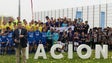 Homenagem às crianças da Tailândia no encerramento do Torneio Cristiano Ronaldo Campus