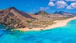Imagem de Porto Santo com risco muito elevado de radiação UV