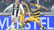 Imagem de Ronaldo marca dois no empate da Juventus com o Parma