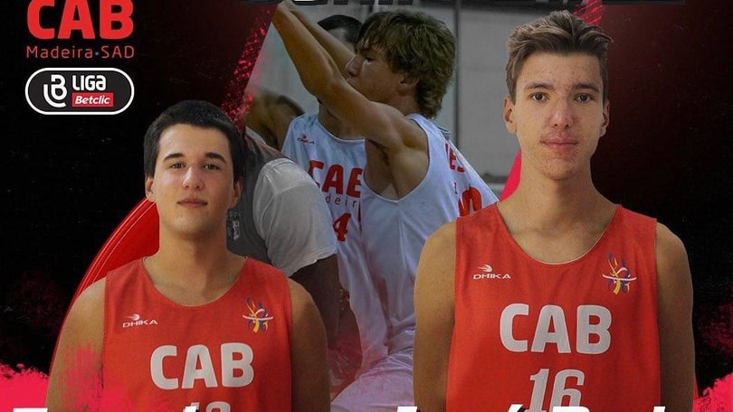 Imagem de José Pedro Jesus e Francisco Jardim integram  a pre-época da equipa principal do CAB