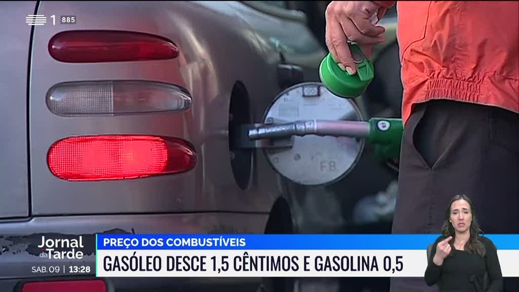 Gasóleo vai ficar mais barato na próxima semana