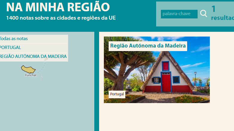 Novo site do Parlamento Europeu mostra impacto da UE na Madeira