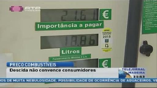 Preço dos combustíveis com descida significativa na Madeira