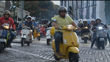 Imagem de Madeira a Vespar reúne 100 motos da marca italiana (vídeo)