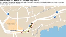Imagem de Alterações à circulação na Estrada Monumental