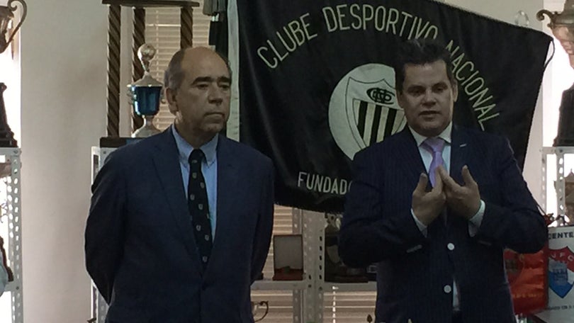 Imagem de Rui Alves e os novos corpos sociais do Nacional tomaram posse para um mandato de 3 anos
