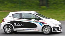 Diogo Soares no Rali Vinho Madeira com um Peugeot 208 R2 preparado pela PT Racing