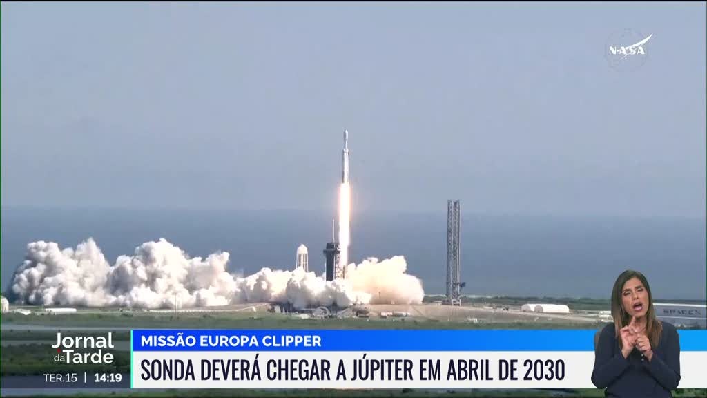 NASA conseguiu enviar para o espaço a sonda que vai estudar a Lua de Júpiter