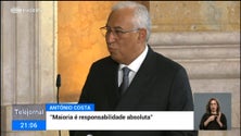 Imagem de António Costa disse que maioria absoluta é responsabilidade absoluta (vídeo)