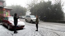 Queda de neve e vento vão continuar na Madeira