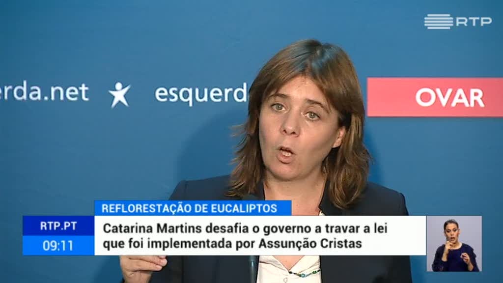 Catarina Martins desafia Governo a travar lei que foi implementada por Assun o Cristas