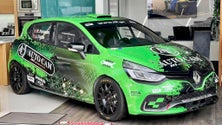 Imagem de Rui Jorge Fernandes no campeonato de ralis com Renault Clio R3T (vídeo)