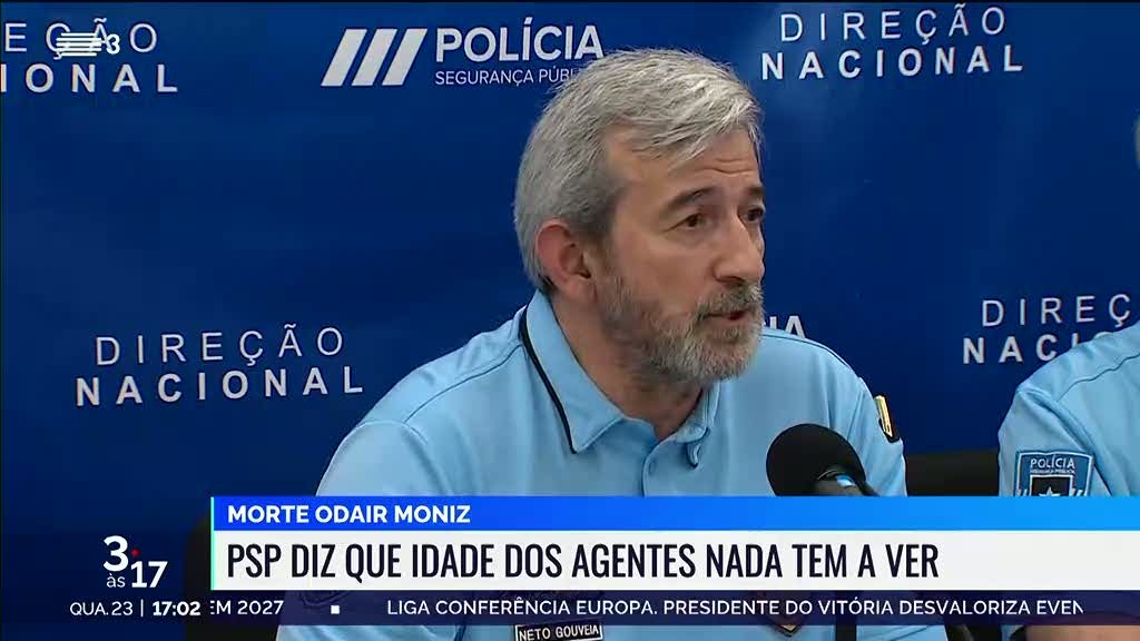 PSP garante que idade dos agentes não determinou atuação