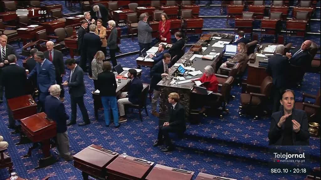 Shutdown. Bloqueio orçamental de 40 dias pode chegar ao fim