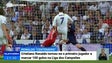 Imagem de Cristiano Ronaldo tornou-se o primeiro jogador a marcar 100 golos na Liga dos Campeões