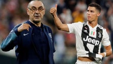 Imagem de Sarri quer levar Ronaldo a bater novos recordes