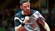 Imagem de Marcos Freitas fora do torneio Top 16 Europeu de ténis de mesa