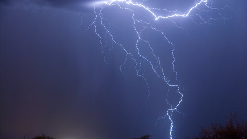 Imagem de IPMA com nova rede para detetar raios na Madeira