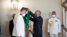 Imagem de Marcelo condecora vice-almirante Gouveia e Melo