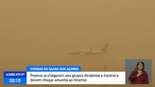 Imagem de Poeiras do Saara chegaram aos Açores [Vídeo]