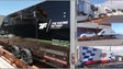 Imagem de Os carros das equipas do campeonato nacional de ralis chegaram hoje à Madeira para participar no rali da Calheta no próximo sábado.
