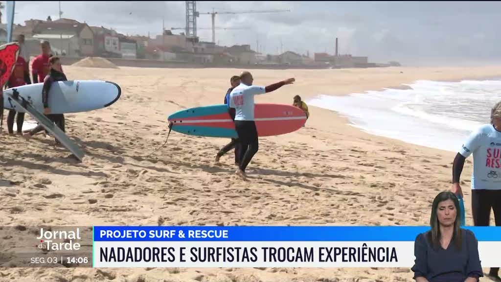 Surf and Rescue junta surfistas e nadadores salvadores