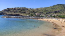 Imagem de Praia de Machico continua a ser um local de eleição para os banhistas (vídeo)