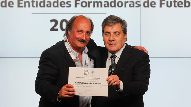 Imagem de União da Madeira certificado pela FPF