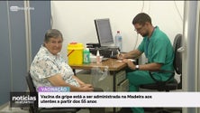 Imagem de Vacina da gripe começou hoje a ser administrada na Madeira (vídeo)