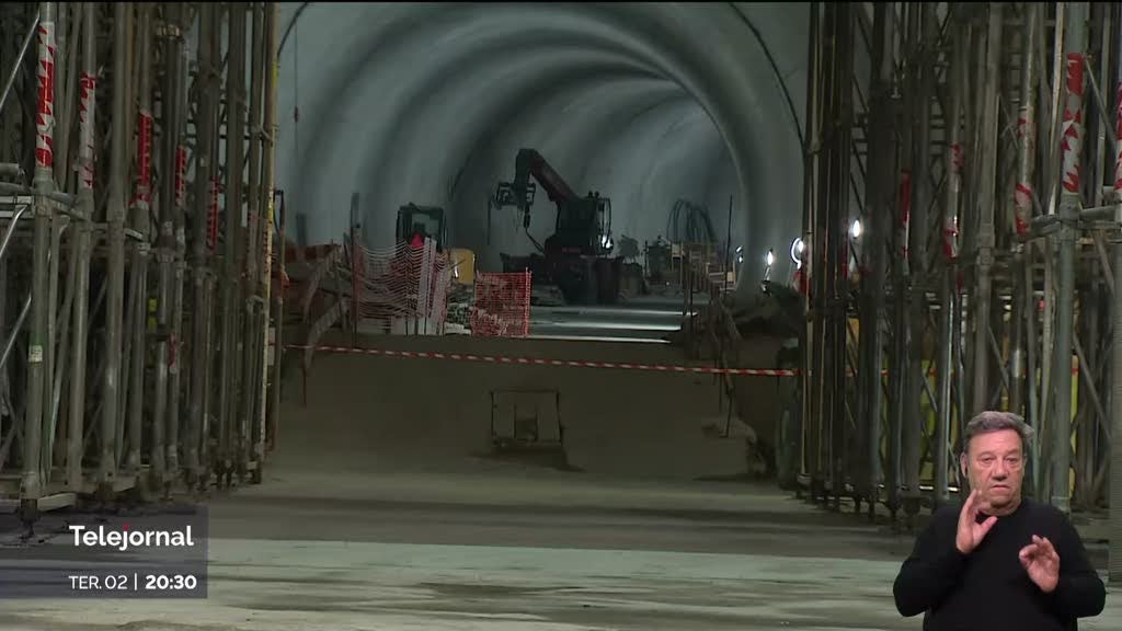 Metro Lisboa. Concluído túnel para a estação de Santos