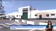 Imagem de Guardas prisionais afirmam estar desmotivados (vídeo)