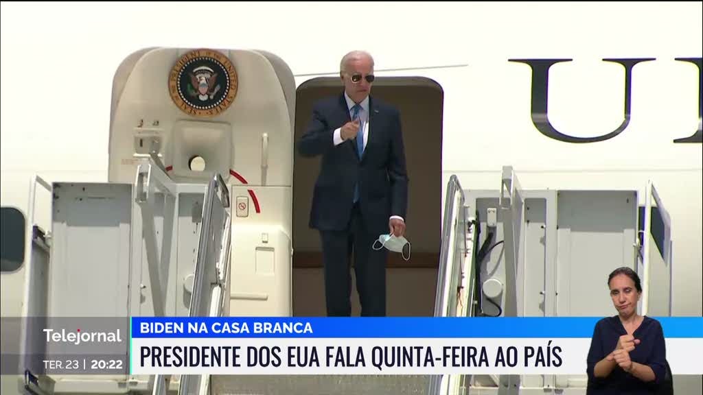 Biden fala ao país na quinta-feira